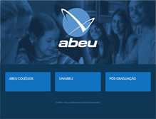 Tablet Screenshot of abeu.com.br